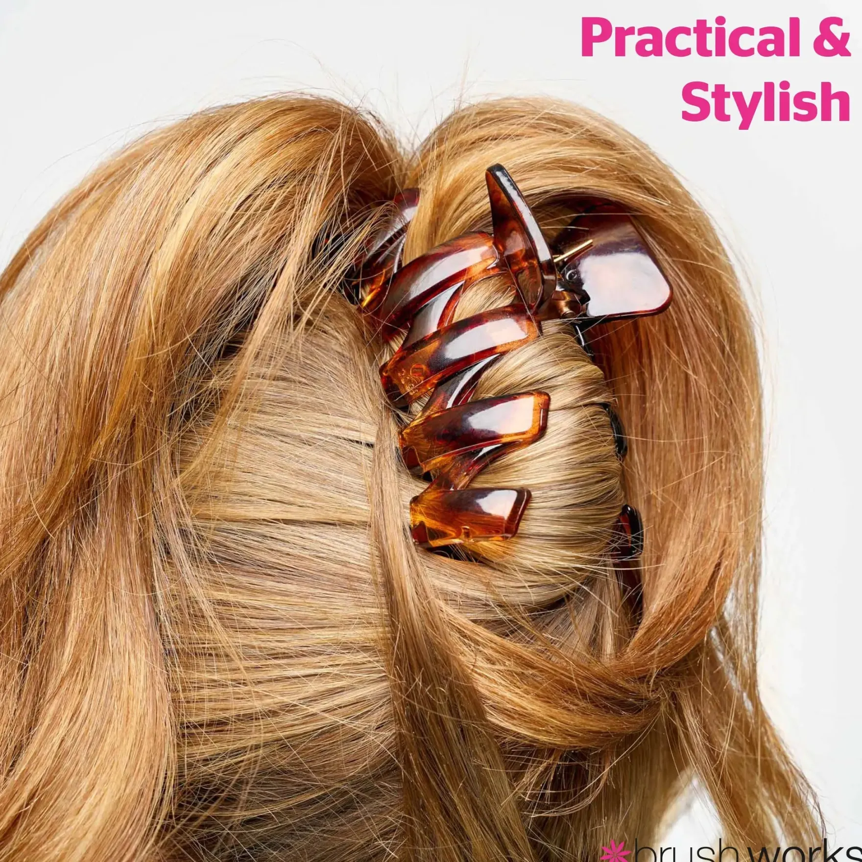 Tortoiseshell Claw Clips 3 Pack