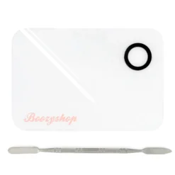 Transparent Makeup Mixing Palette & Spatula