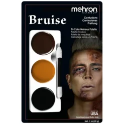 Tri-Color Makeup Palette Bruise