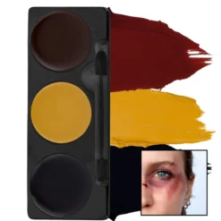 Tri-Color Makeup Palette Bruise
