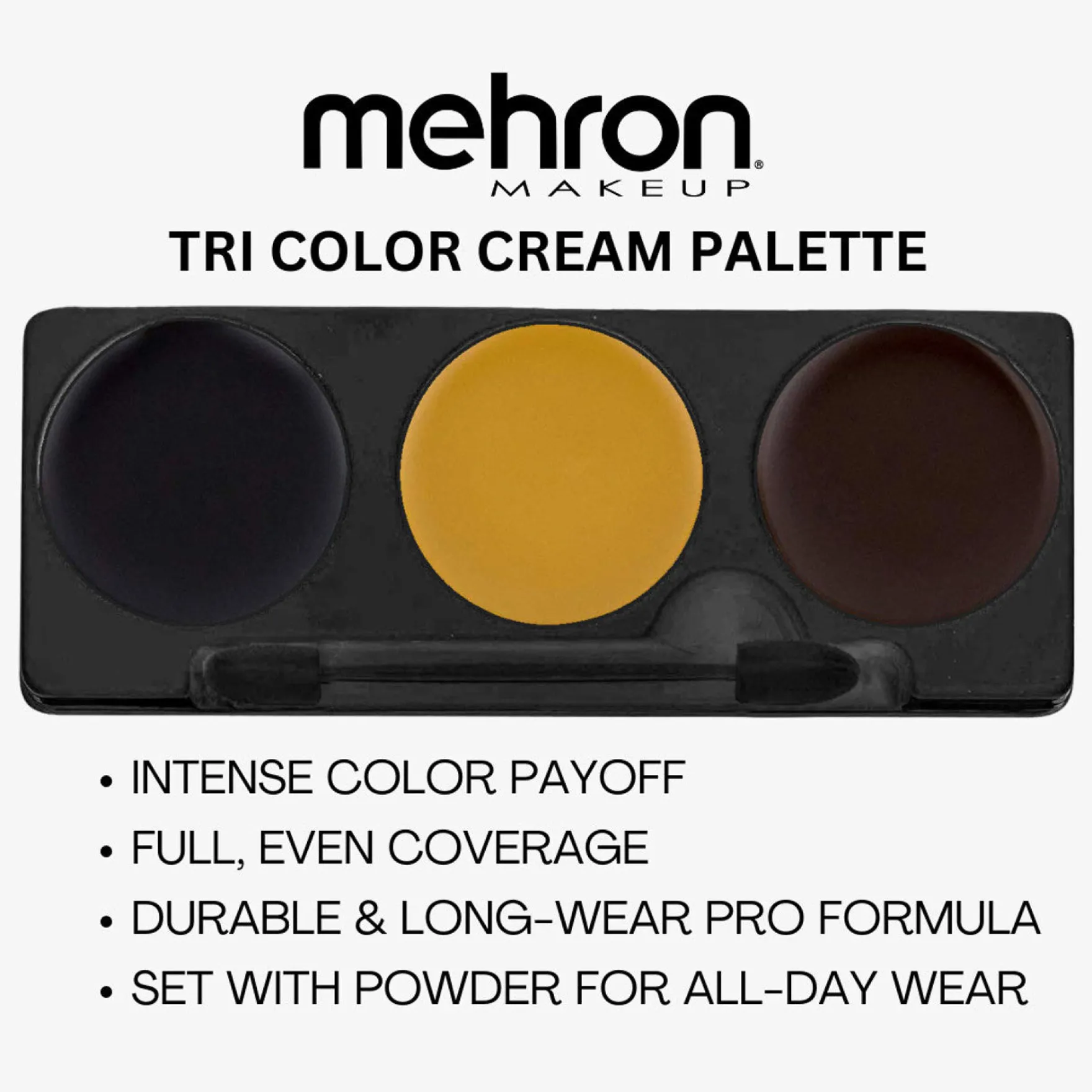 Tri-Color Makeup Palette Bruise