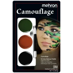 Tri-Color Makeup Palette Camouflage