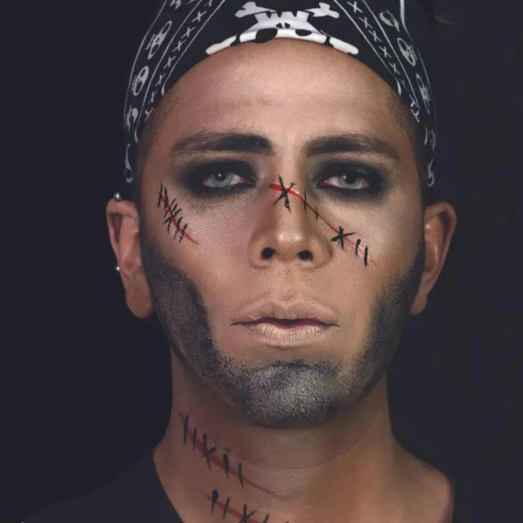 Tri-Color Makeup Palette Pirate