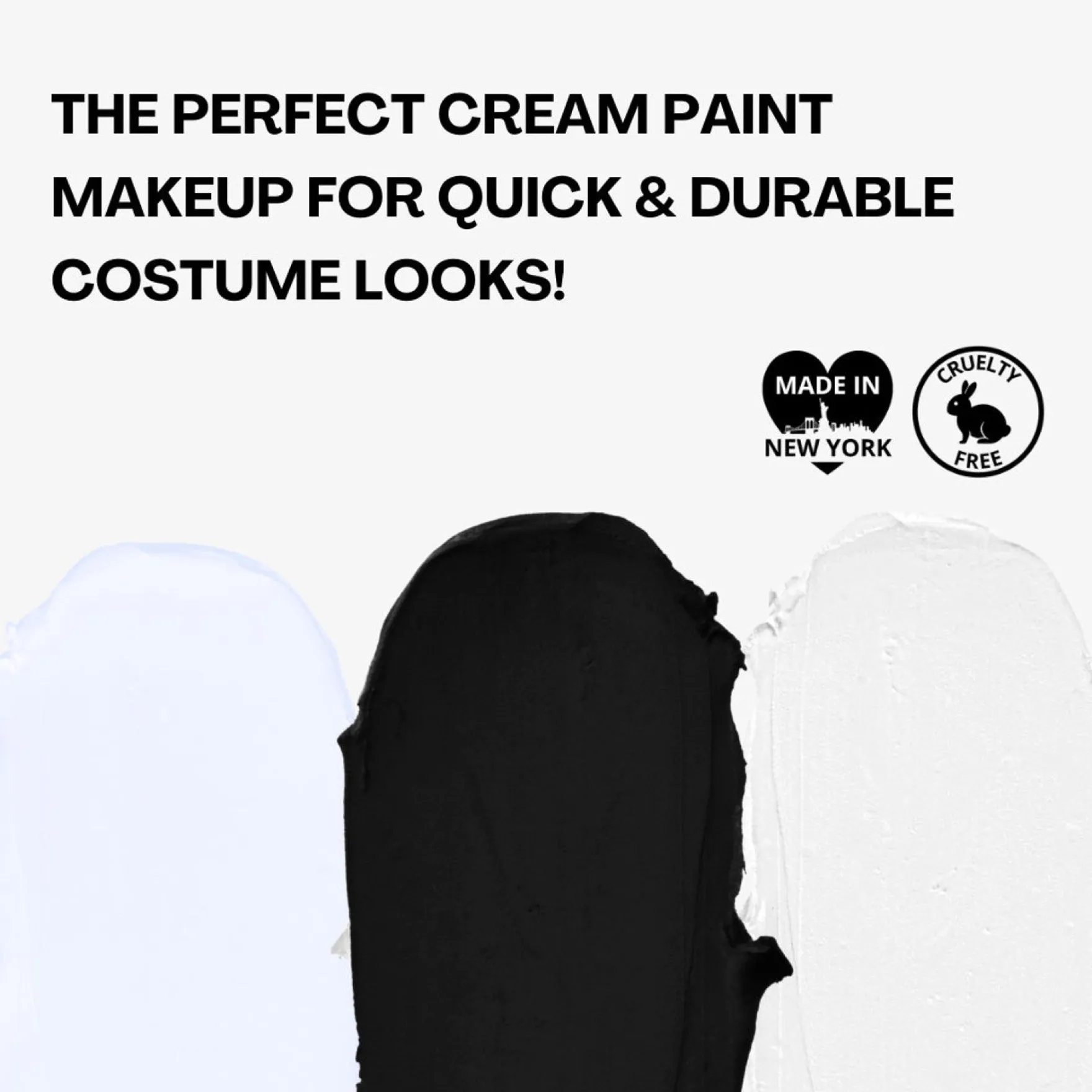 Tri-Color Makeup Palette Skeleton