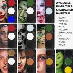 Tri-Color Makeup Palette Vampire