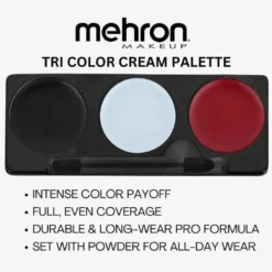 Tri-Color Makeup Palette Vampire