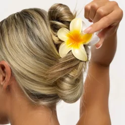 Tropical Flower Claw Clips 3 Pack