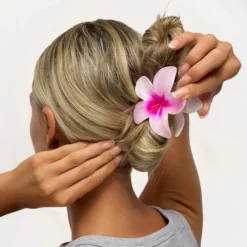 Tropical Flower Claw Clips 3 Pack