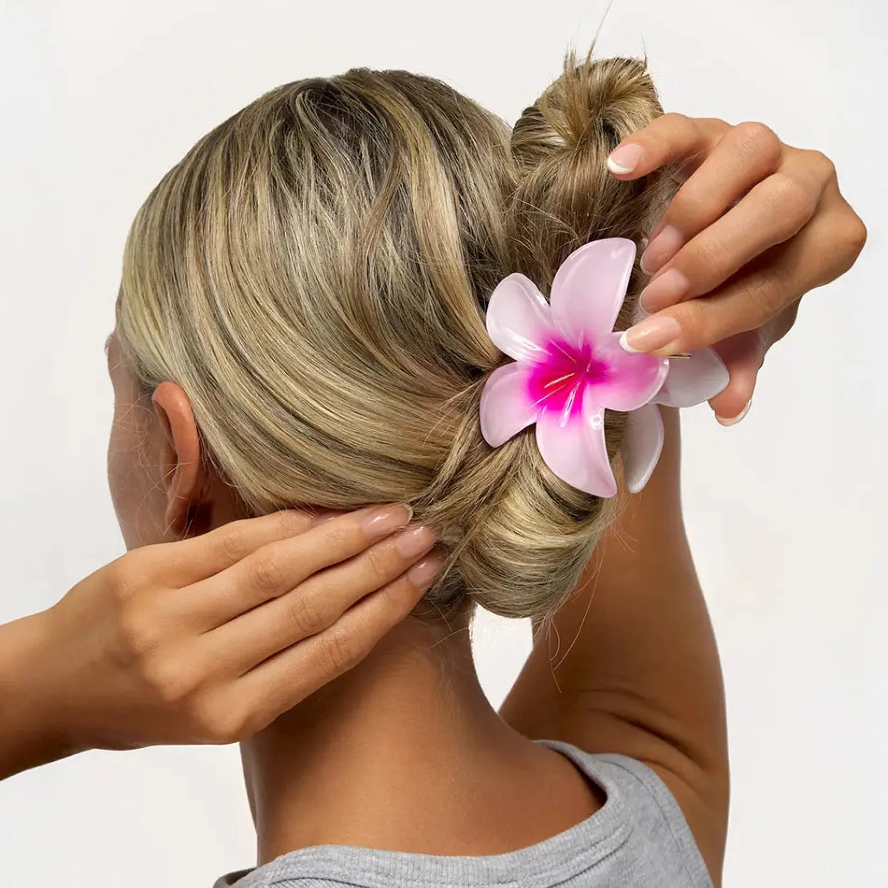 Tropical Flower Claw Clips 3 Pack