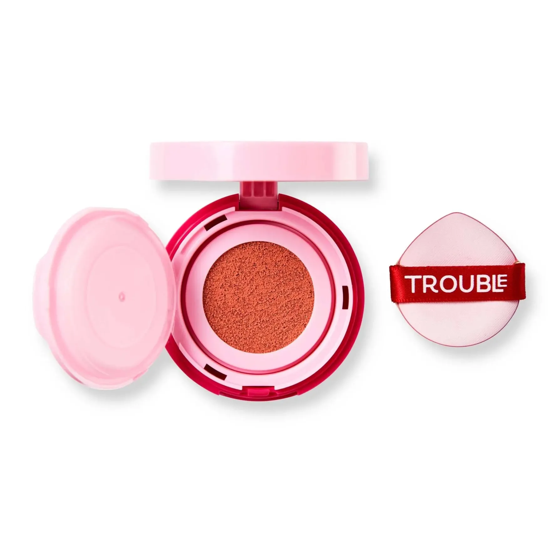 Trouble Maker Press Play Blush Cushion Double Tap Light Pink