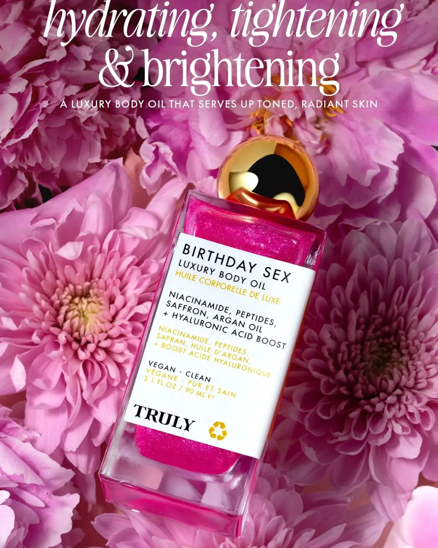 Truly Beauty Birthday Sex Luxury Body Oil