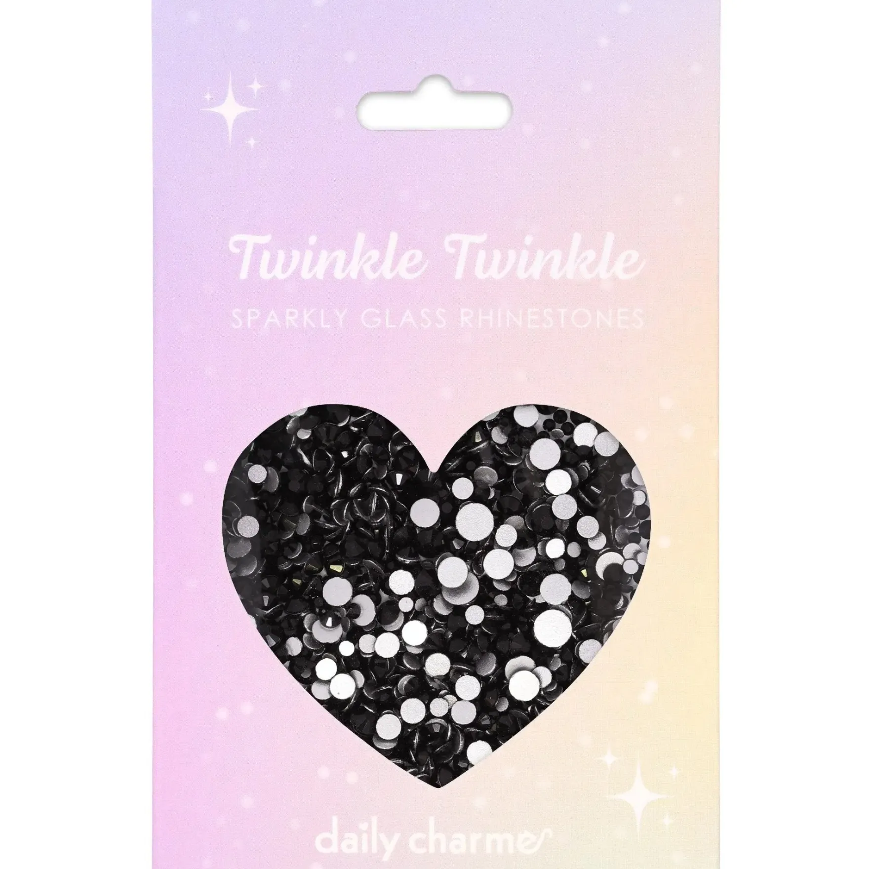 Twinkle Twinkle Rhinestone Jet Black