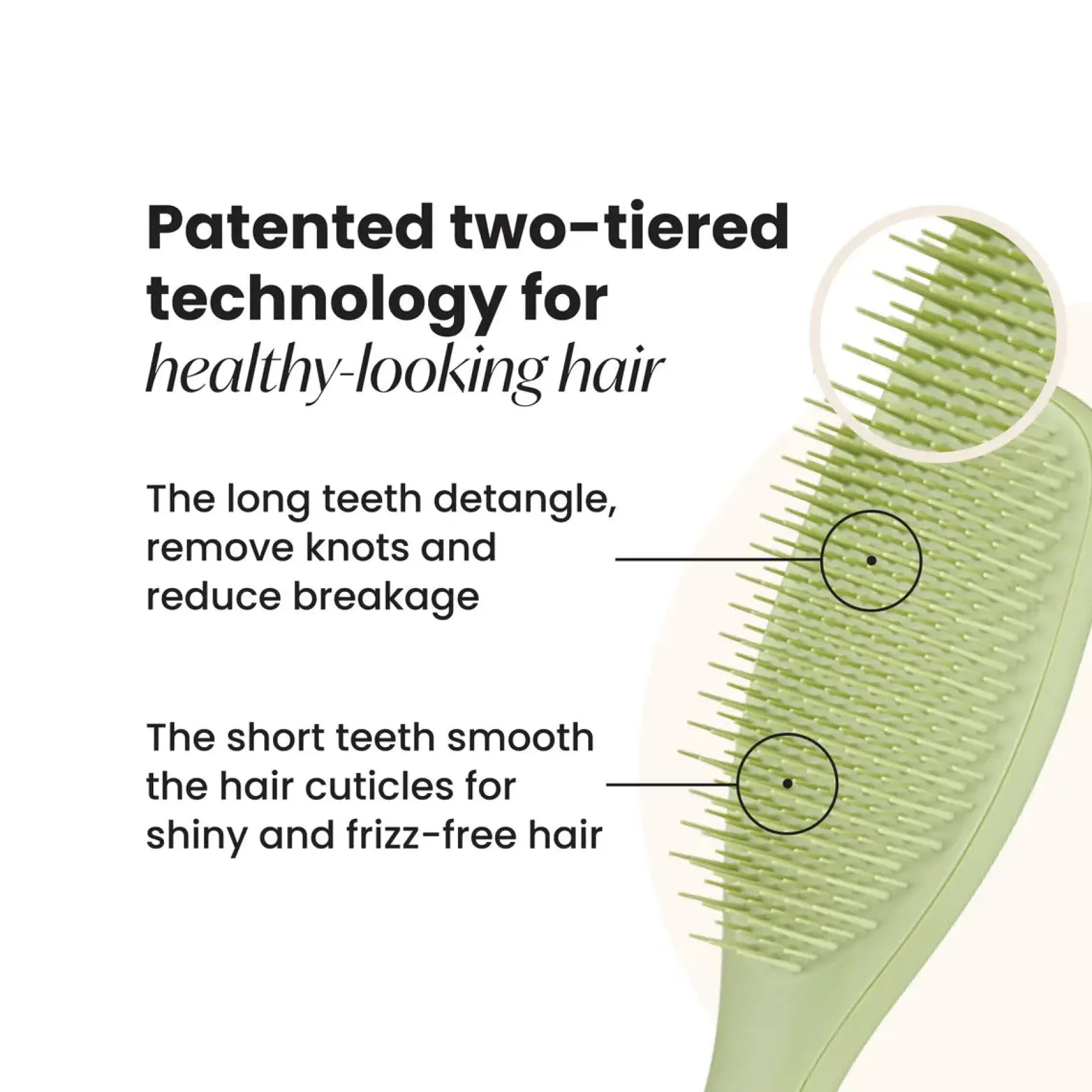 Ultimate Detangler Matte Olive Green