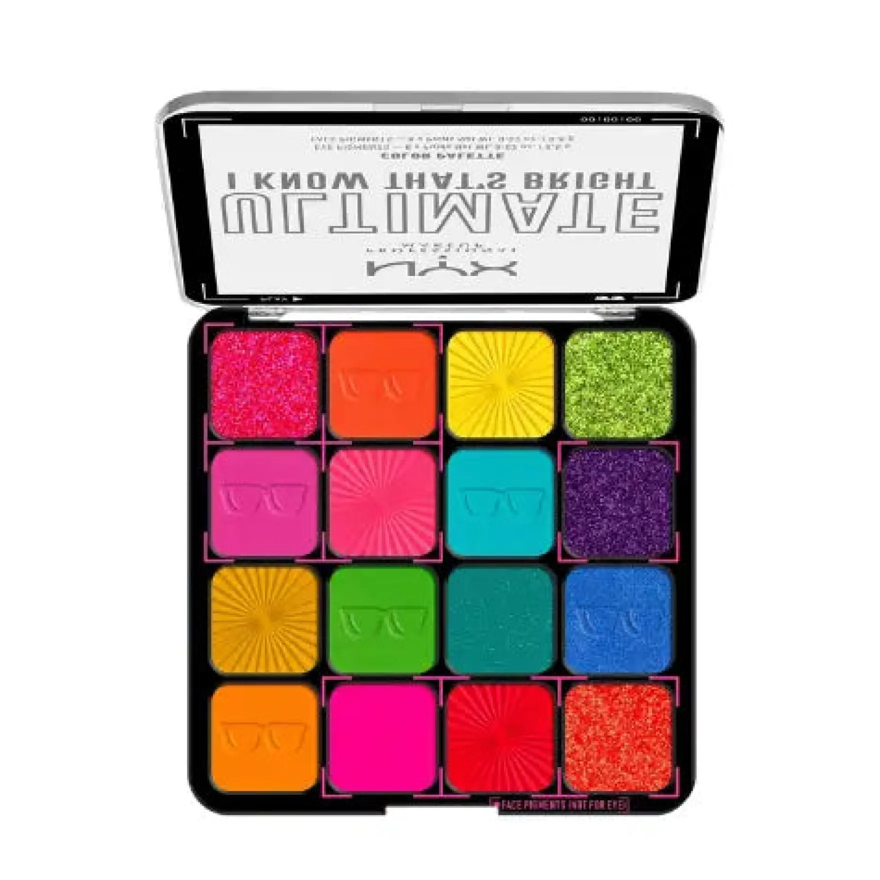 Ultimate Shadow Palette 16 Pan I Know That's Bright