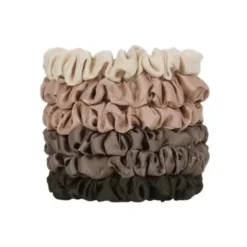 Ultra Petite Satin Schrunchies Eucalyptus