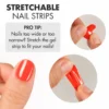 UV Gel Strips Glitter Punch