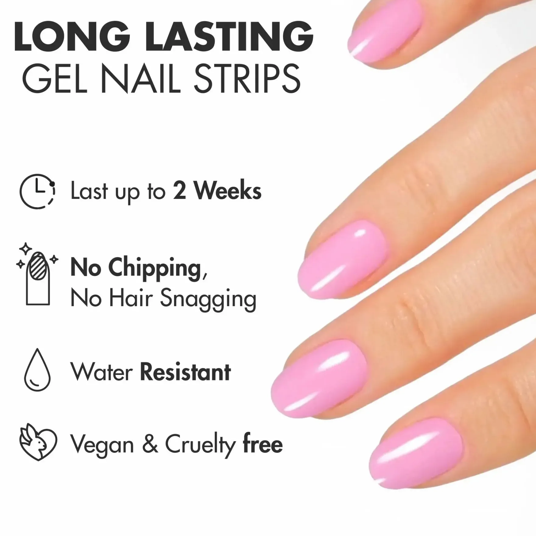 UV Gel Strips Pastel Sweets