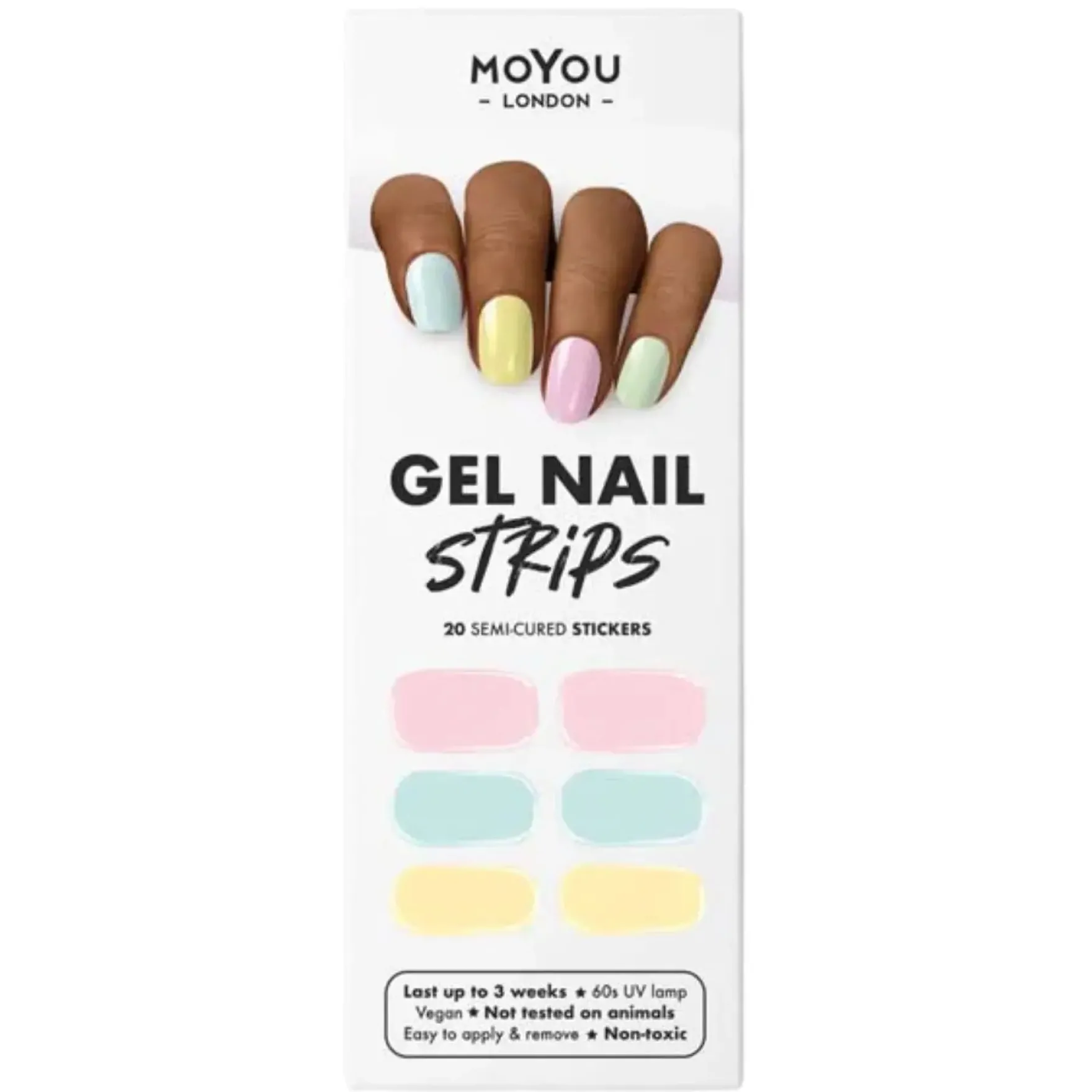 UV Gel Strips Pastel Sweets