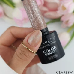 UV/LED Cat Eye Nail Polish Nude Glow Light Nude