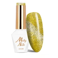 UV/LED Gel Polish Cat Eye Glacier Crush Nr 256 Golden