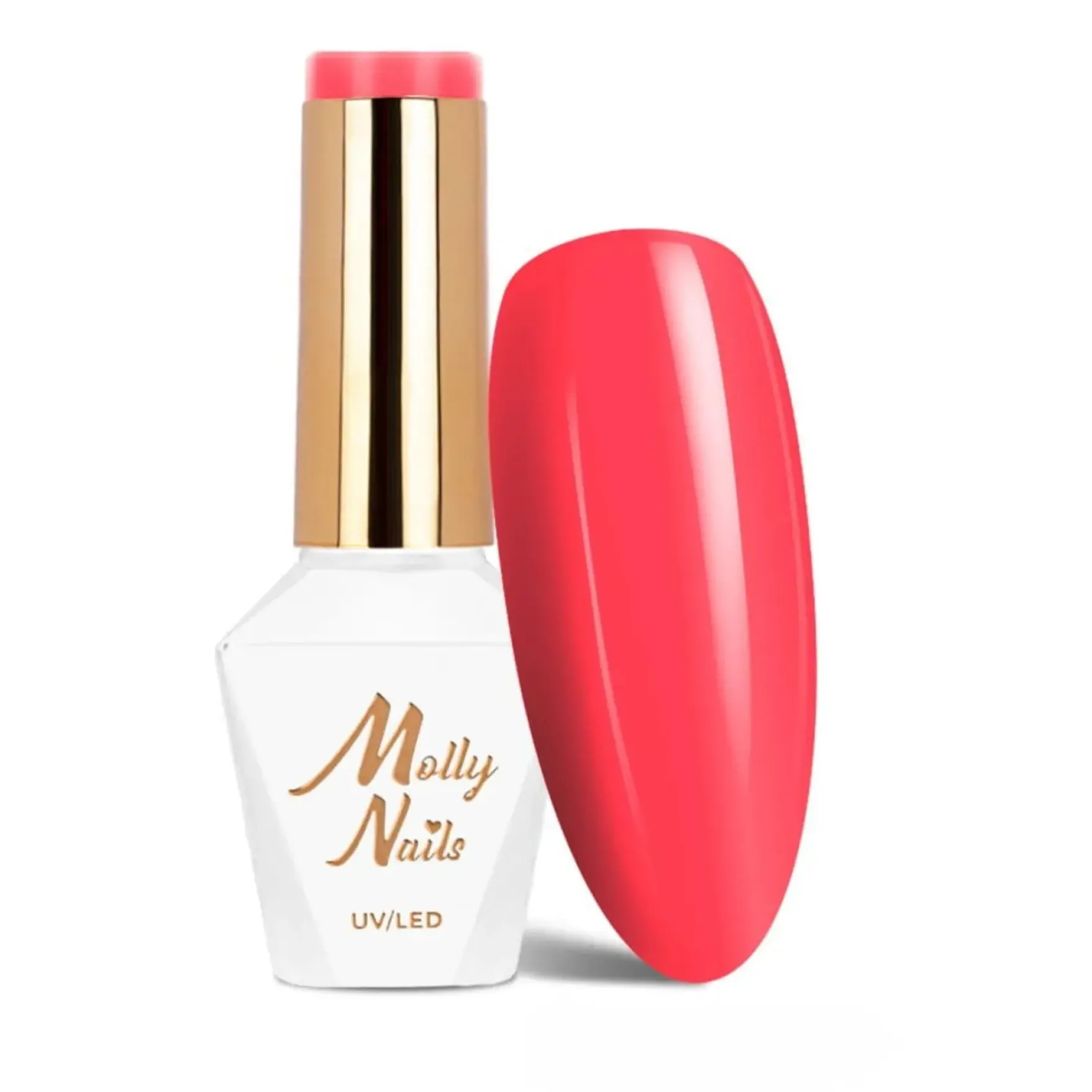 UV/LED Gel Polish Vivid Vibes Nr 286 Hot Coral