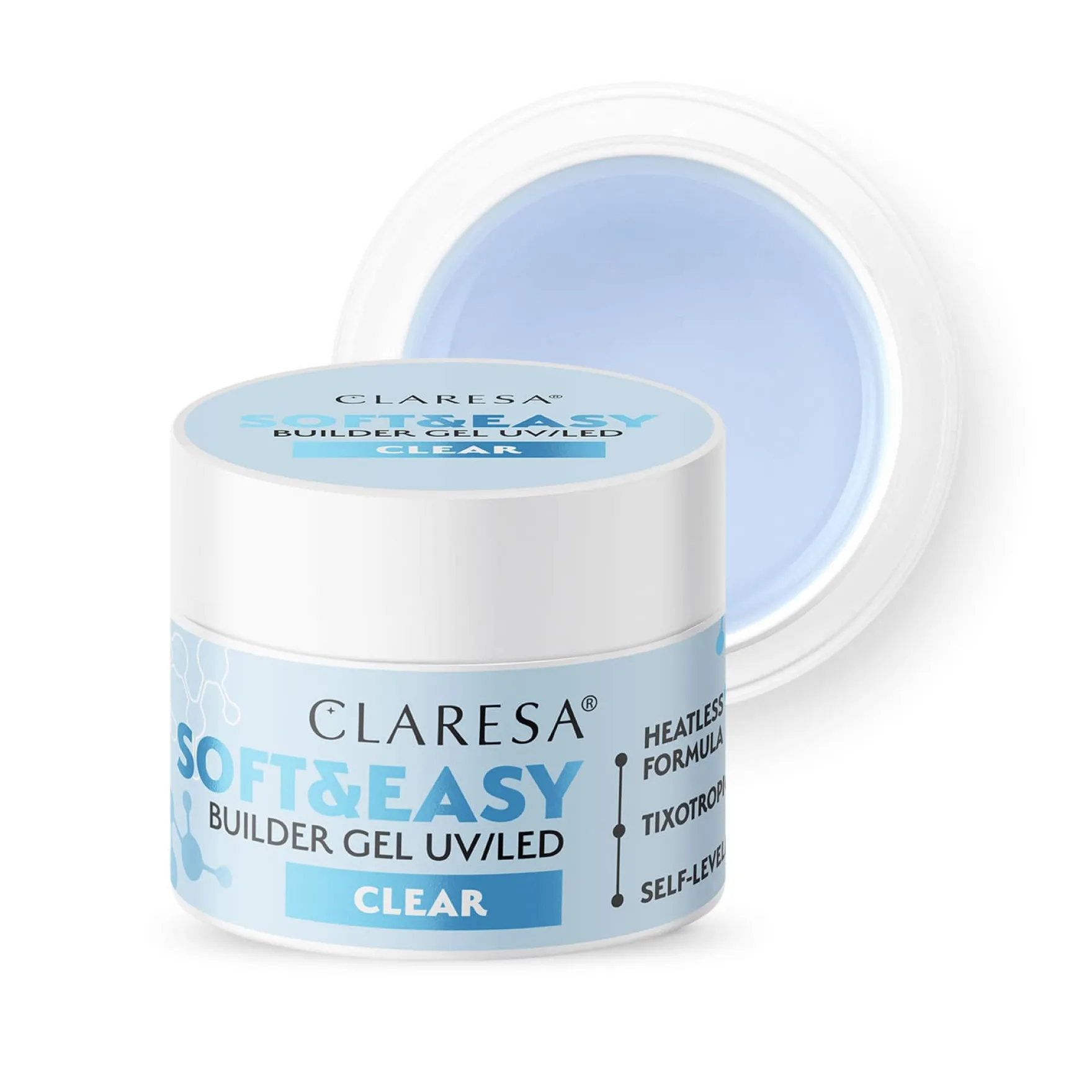 UV/LED Hard & Easy Builder Gel Clear 12g