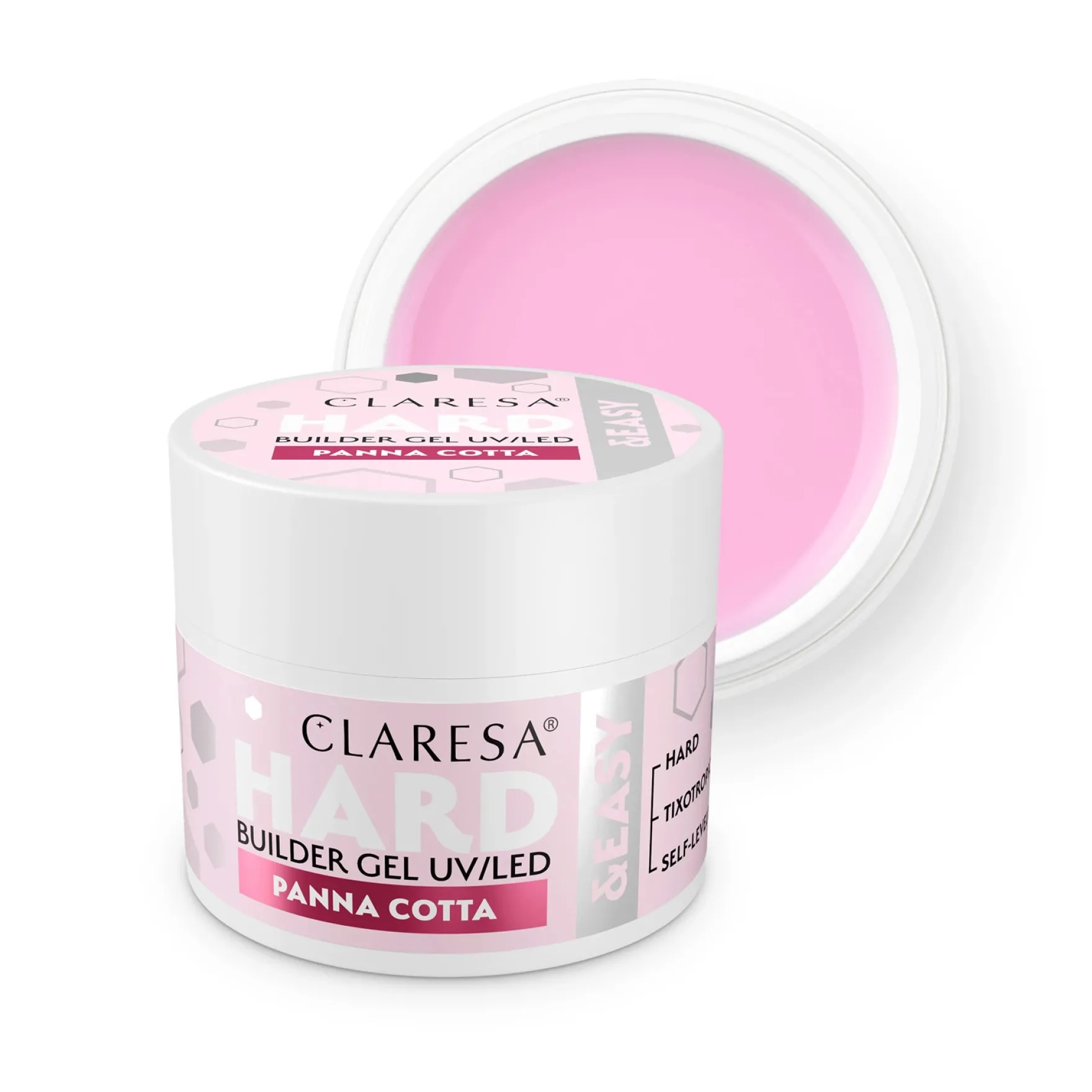 UV/LED Hard & Easy Builder Gel Panna Cotta 12g