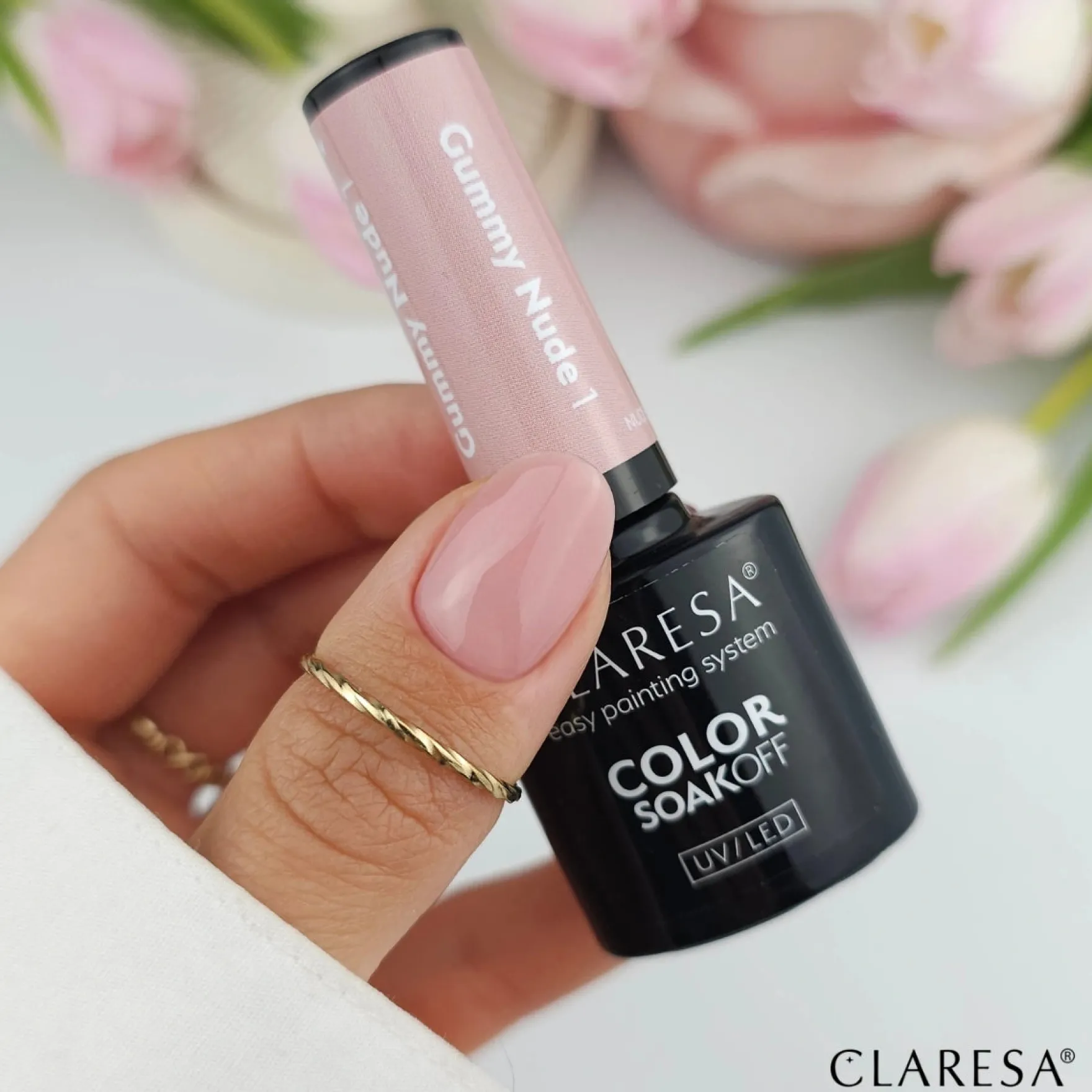 UV/LED Nail Polish Nude Glow Gummy Nude 1