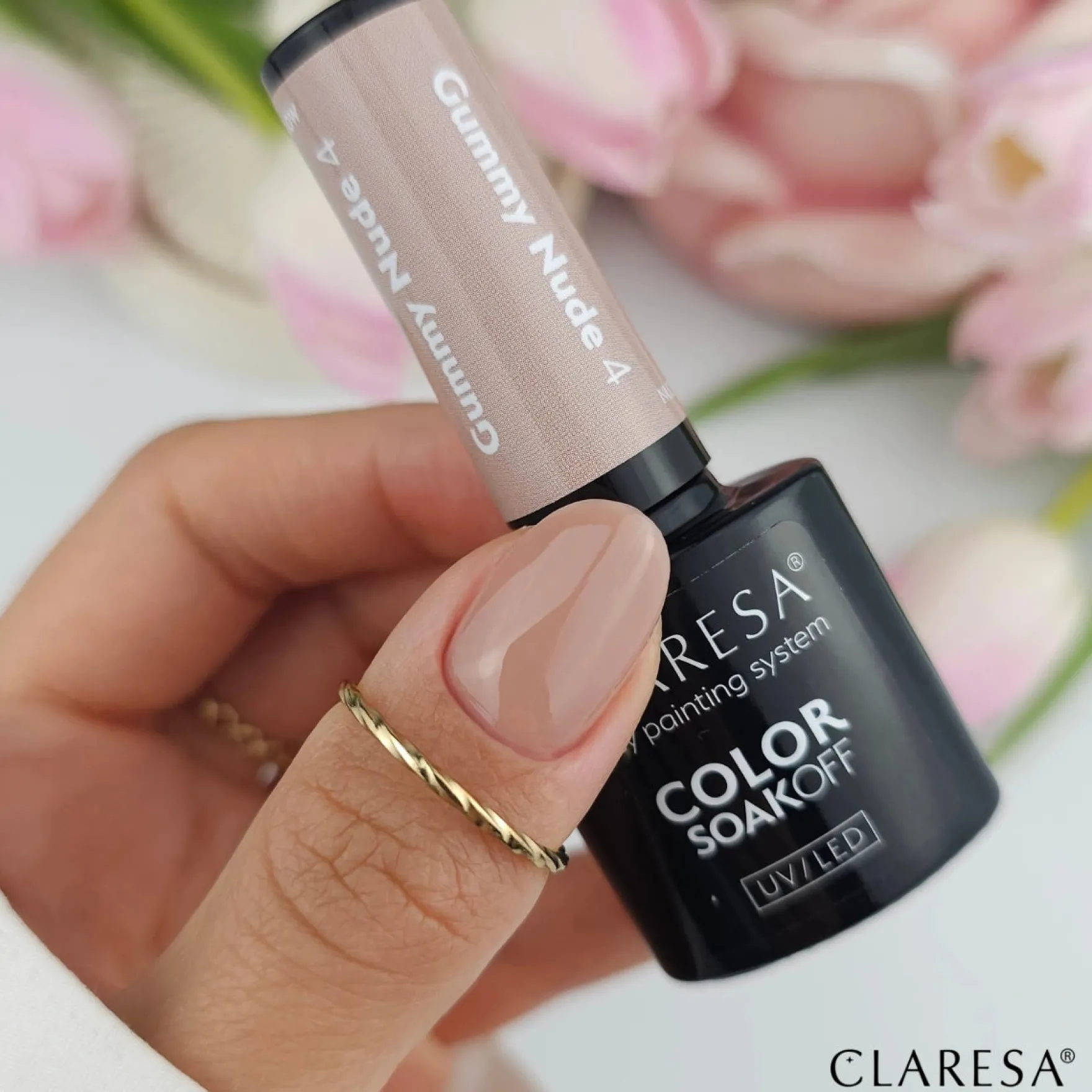 UV/LED Nail Polish Nude Glow Gummy Nude 4