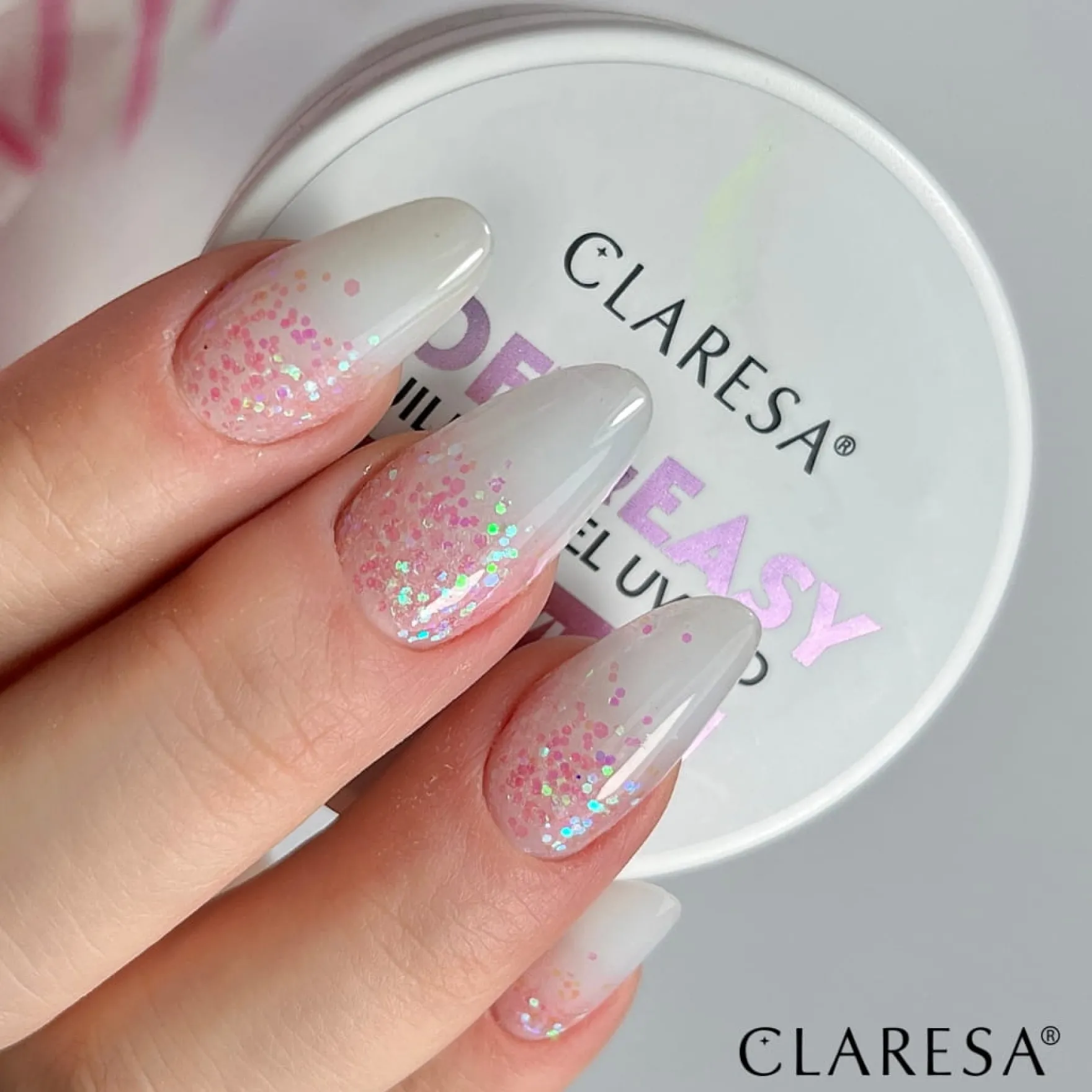 UV/LED Soft & Easy Builder Gel Milky White 12g