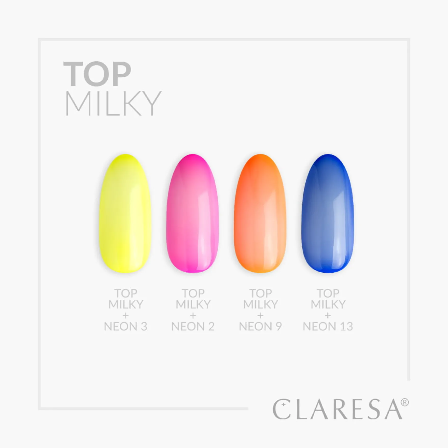 UV/LED Top Coat Milky No Wipe