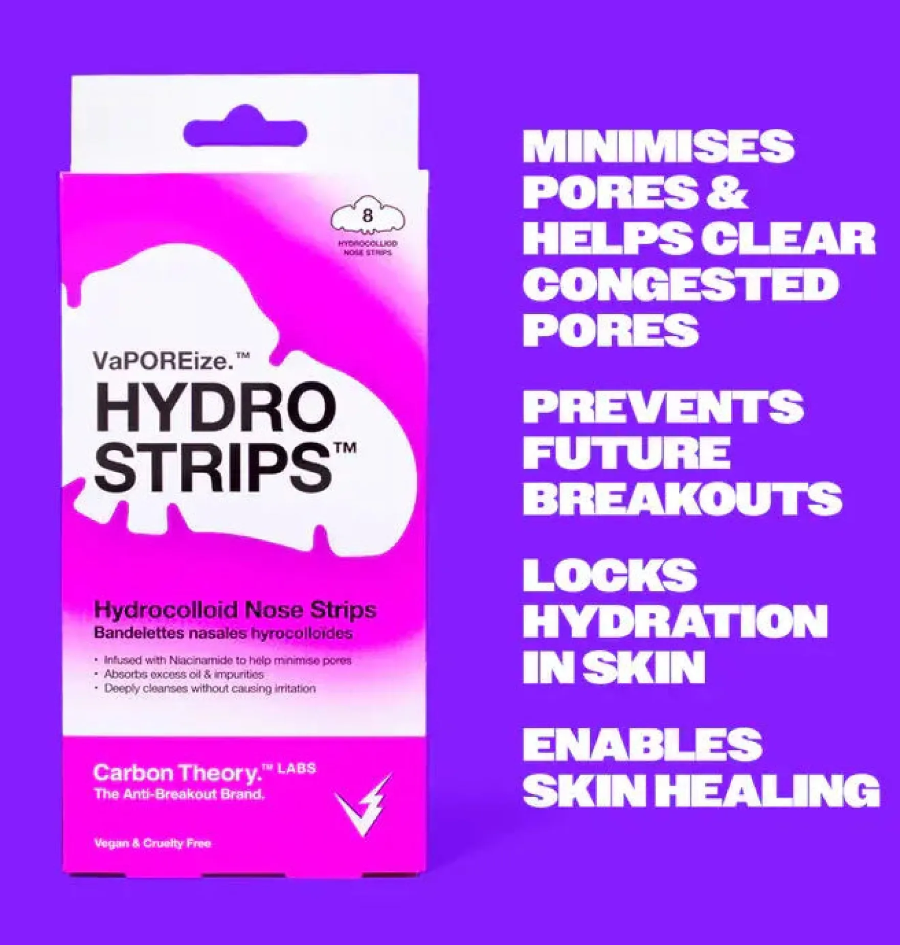 VaPOREise Niacinamide Hydro Strips