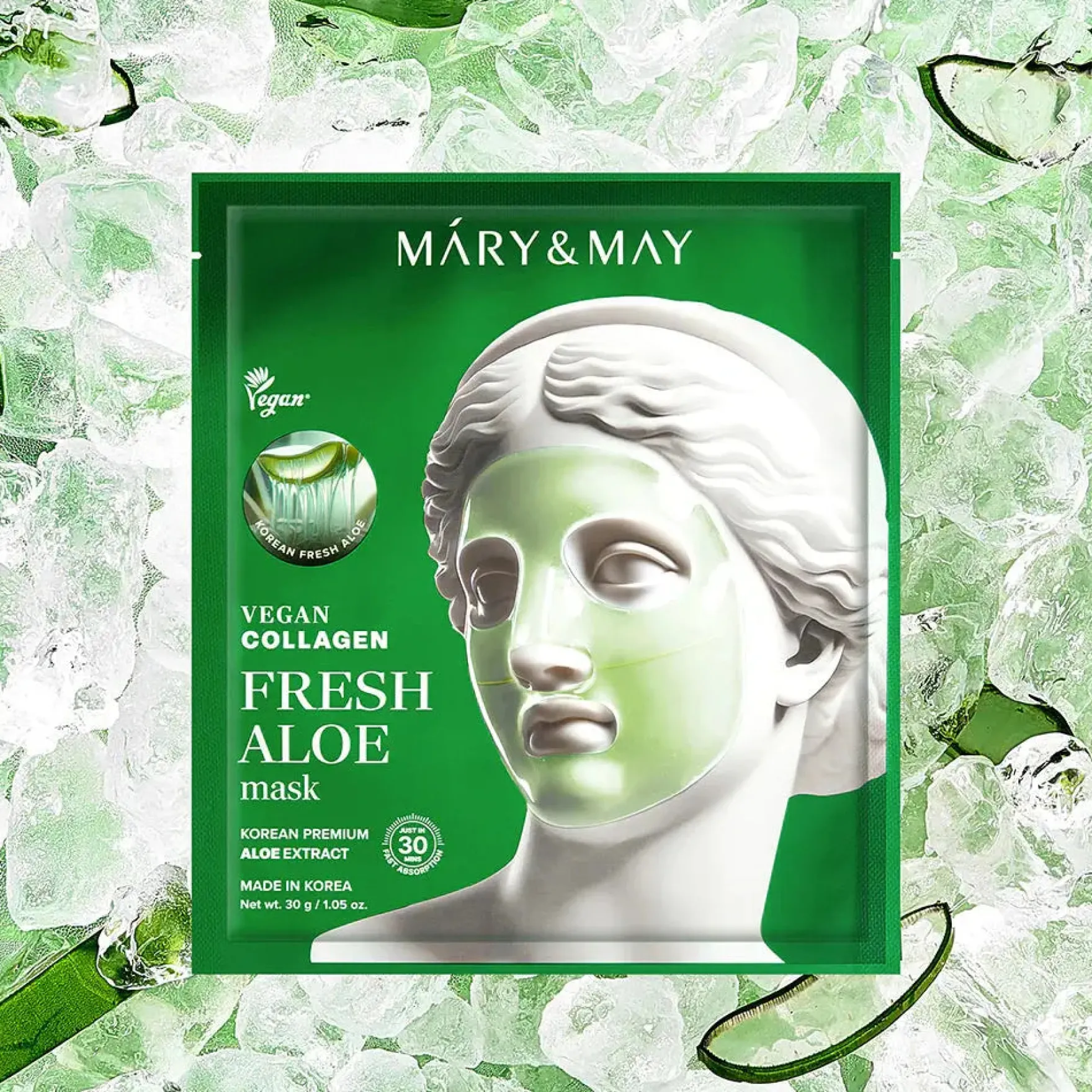 Vegan Collagen Fresh Aloe Mask