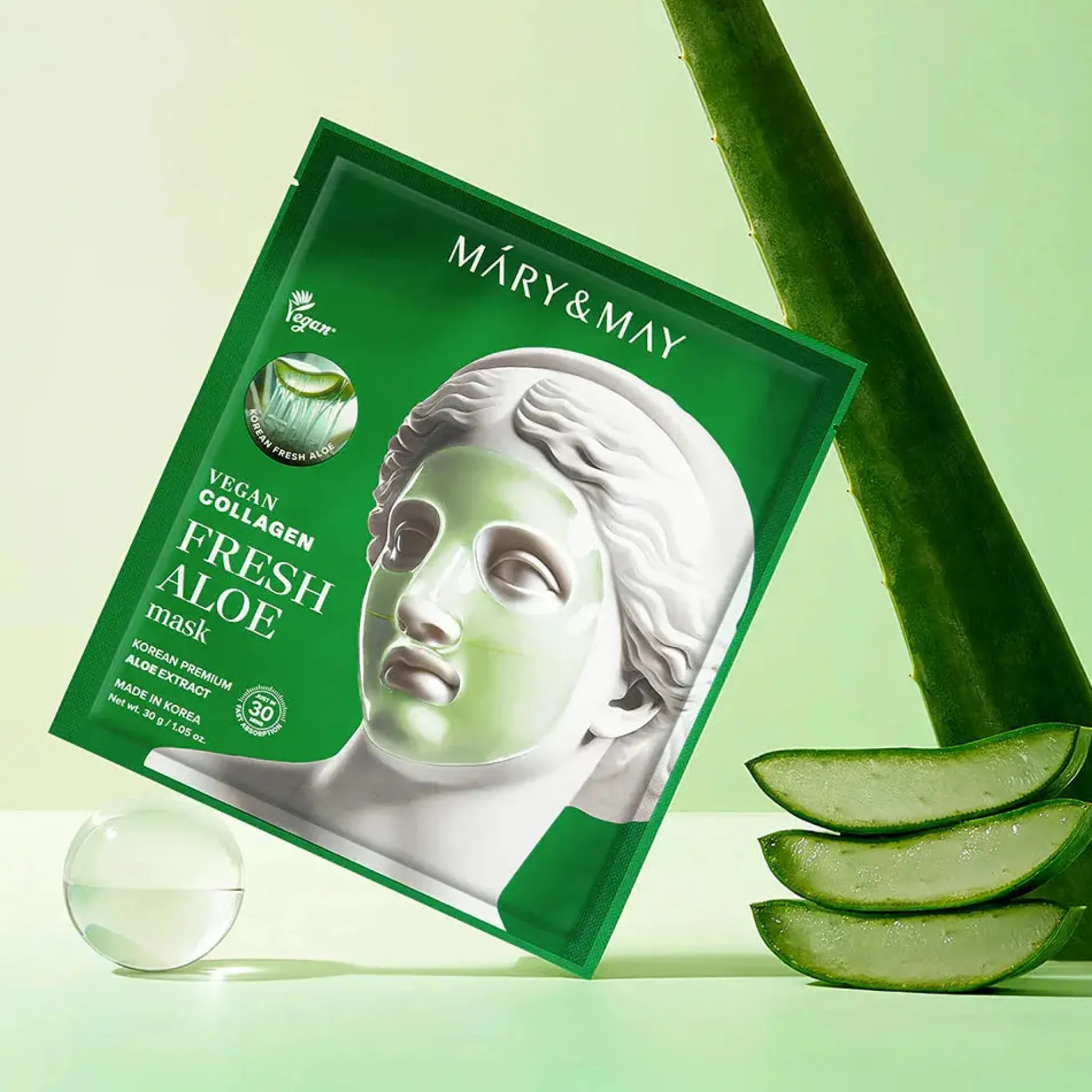 Vegan Collagen Fresh Aloe Mask