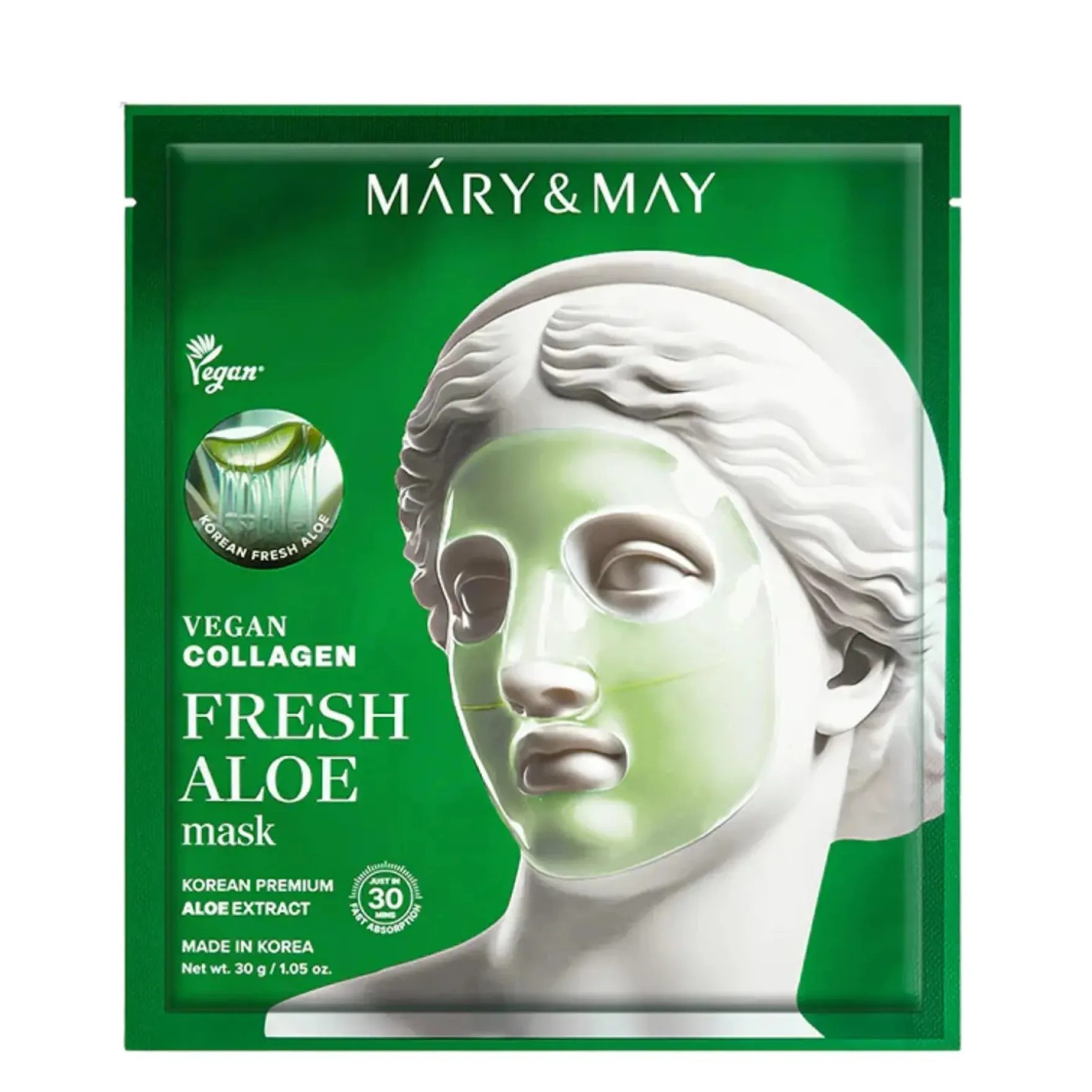 Vegan Collagen Fresh Aloe Mask