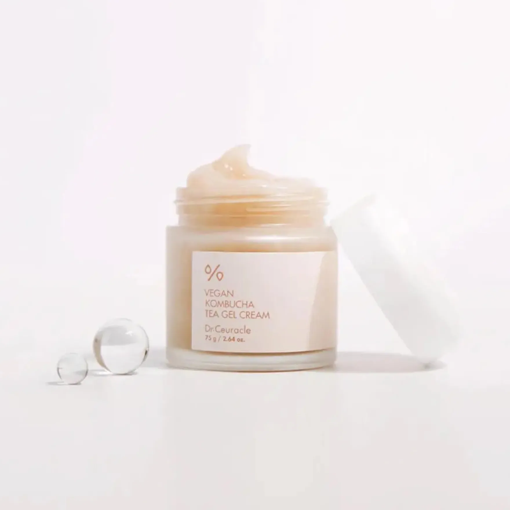 Vegan Kombucha Tea Gel Cream