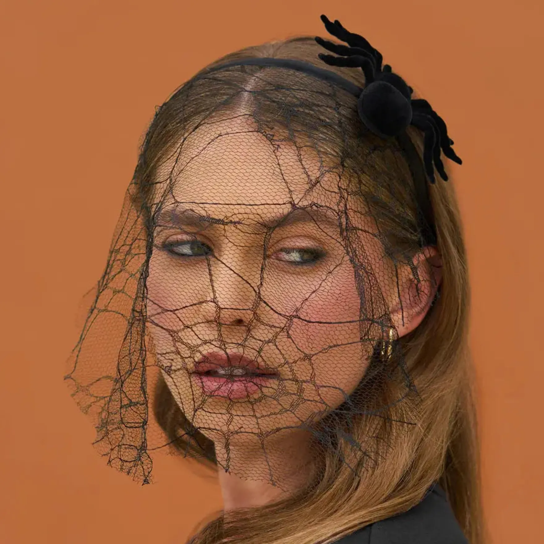 Veil Headband Spiderweb