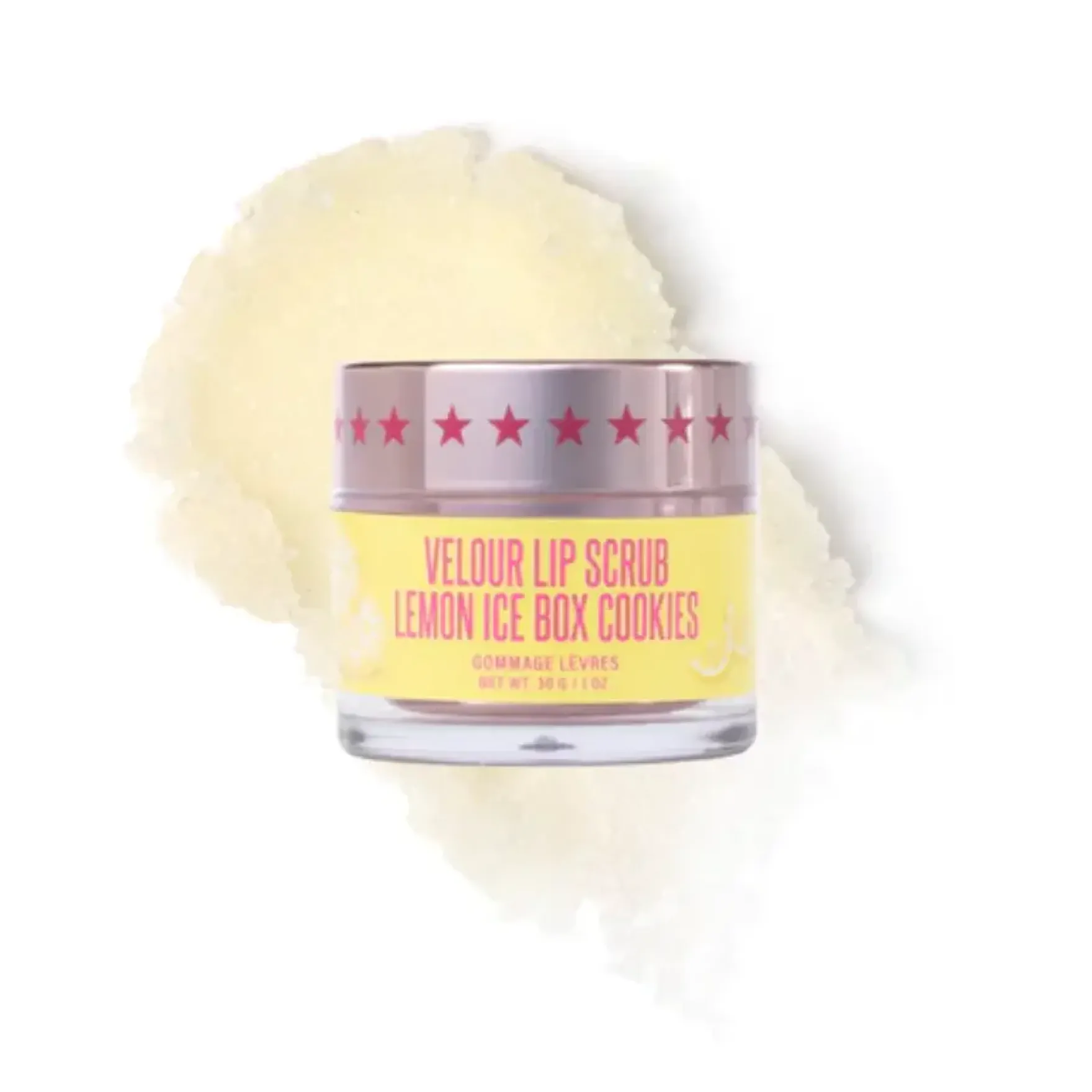 Velour Lip Scrub Lemon Icebox Cookie