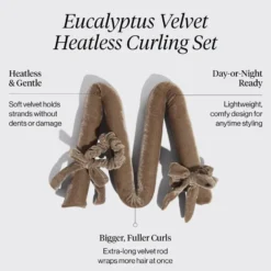 Velvet XL Heatless Curling Set Eucalyptus