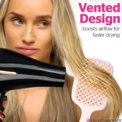 Vented Paddle Blow Dry Hair Brush