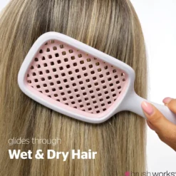 Vented Paddle Blow Dry Hair Brush