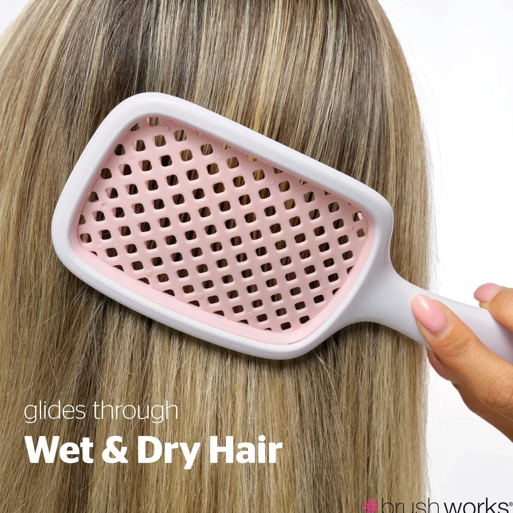 Vented Paddle Blow Dry Hair Brush
