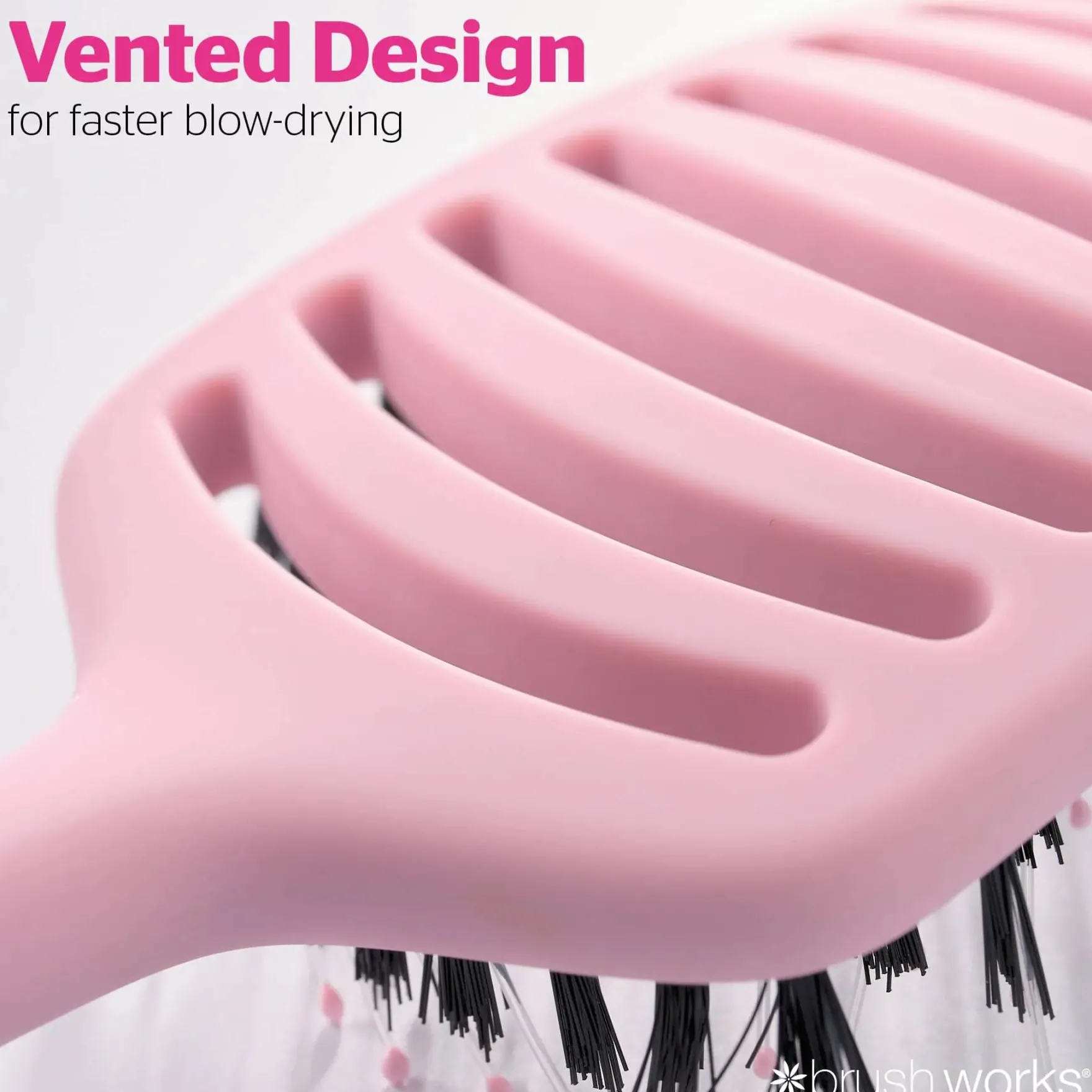 Vented Bristle Hair Brush