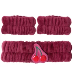 Very Cherry Headband & Cuff Set