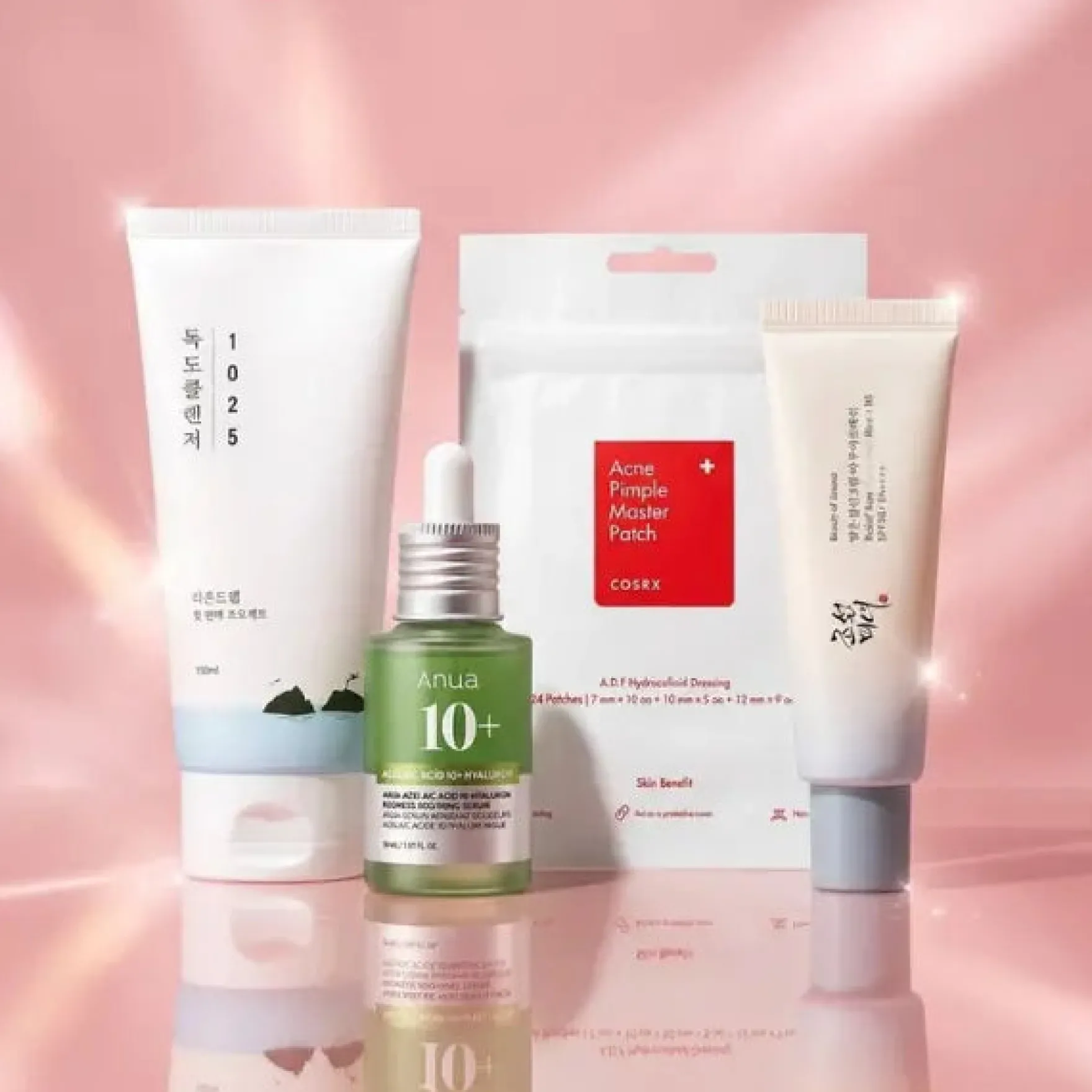 Viral Korean Anti Acne Skincare Set