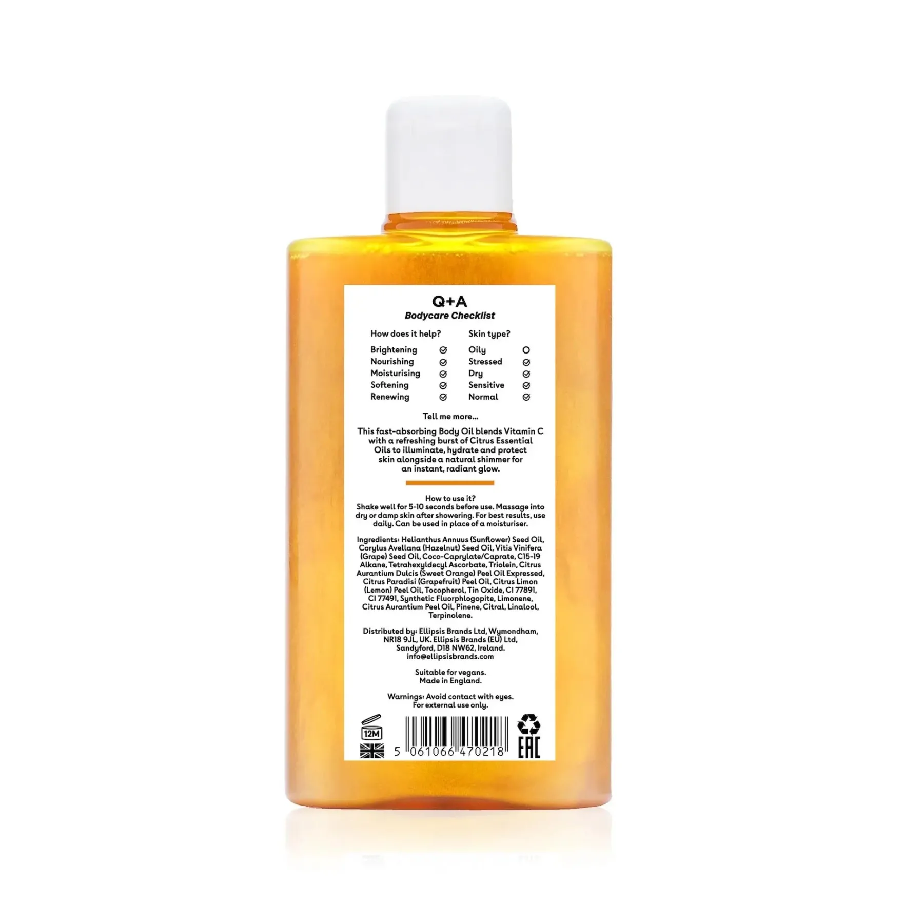 Vitamin C Shimmer Body Oil