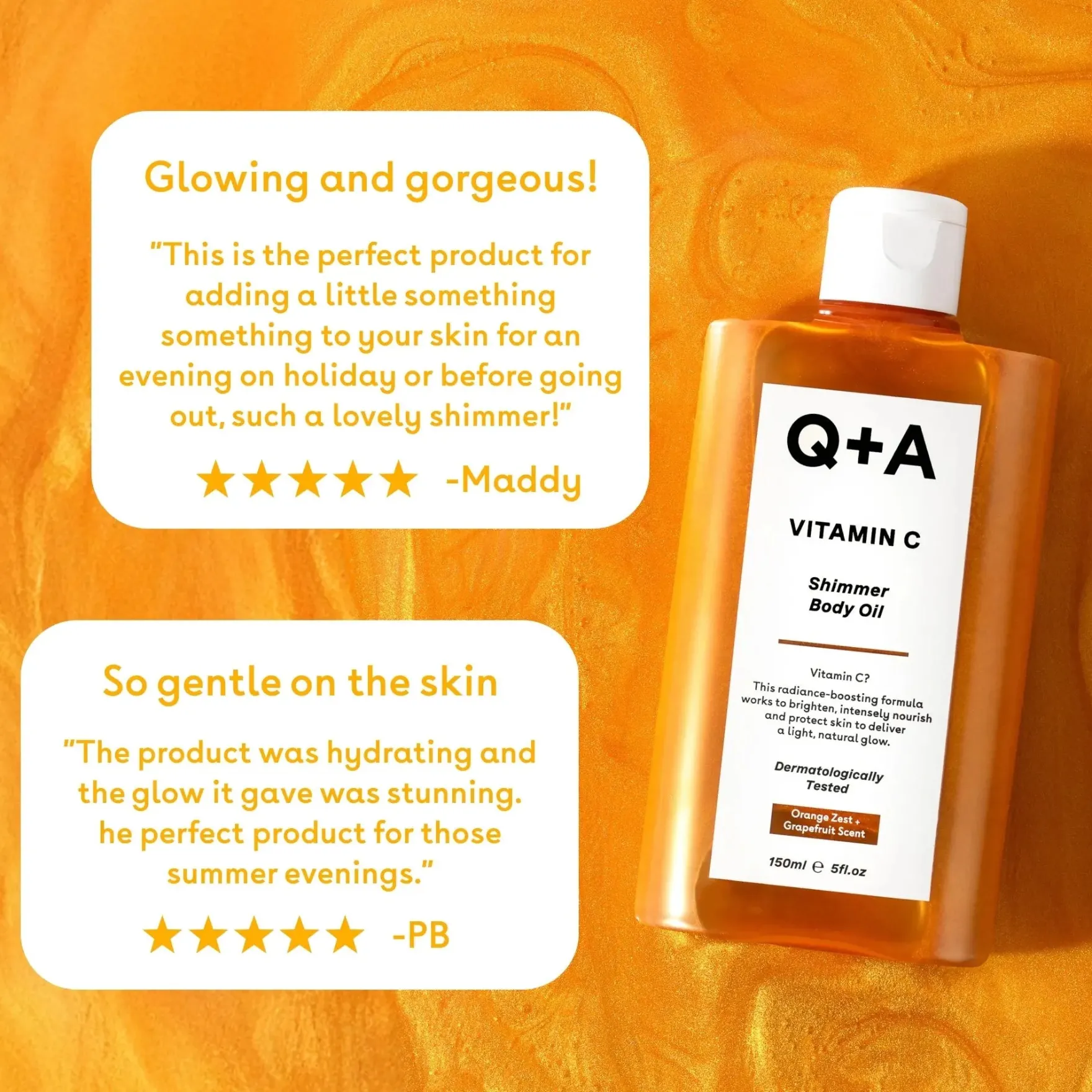 Vitamin C Shimmer Body Oil