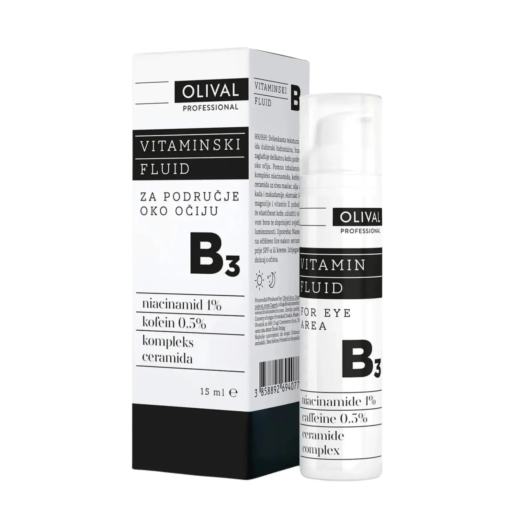 Vitamin Fluid B3 For Eye Area
