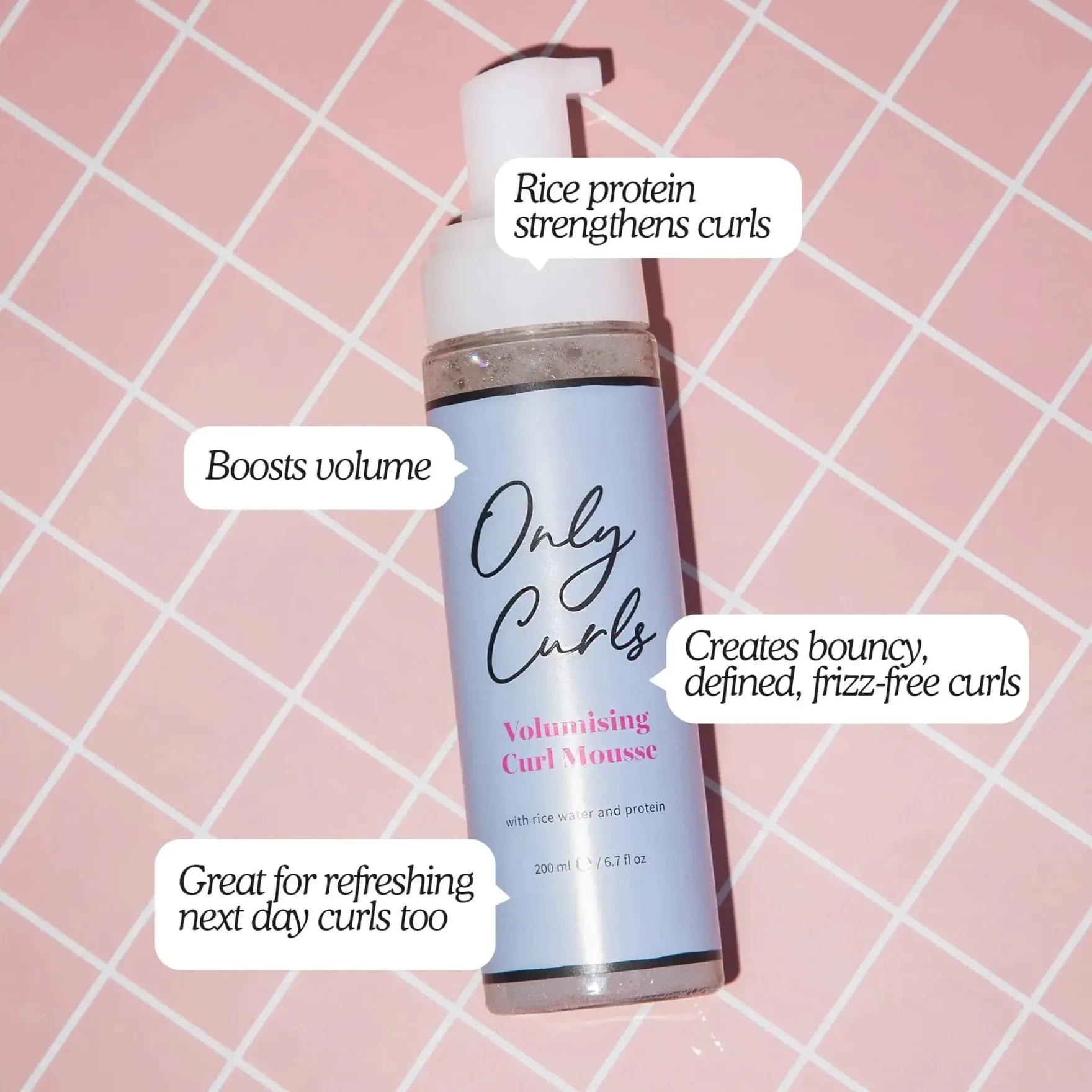 Volumising Curl Mousse