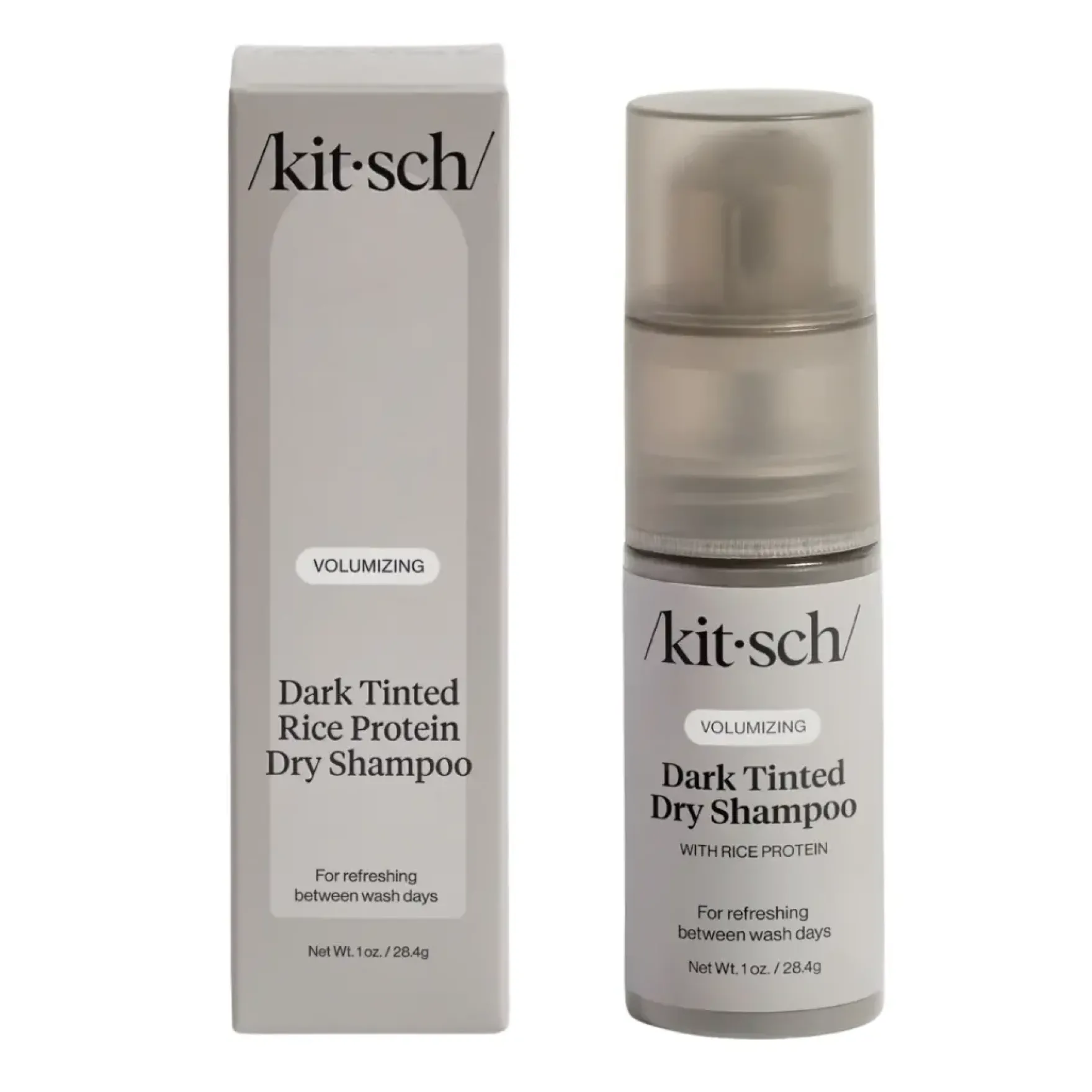 Volumizing Rice Protein Dry Shampoo Dark Tinted